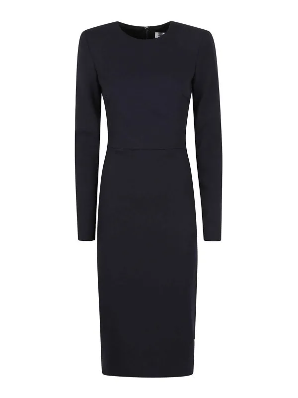 Victoria Beckham T-Shirt - Bleu Foncé - Femme | 1325WDR005233B550