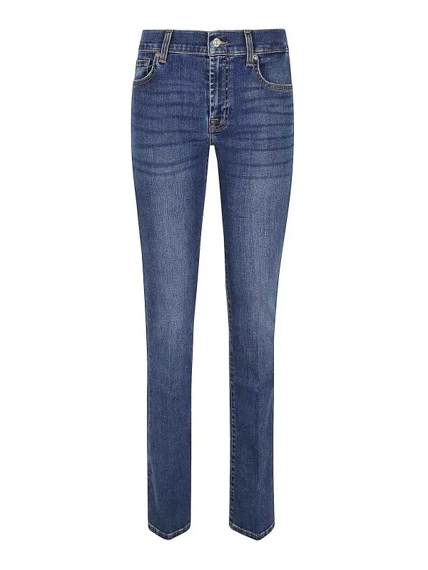 7 For All Mankind Jean Bootcut - Bleu - Bleu - Femme | 7U41244AGHT
