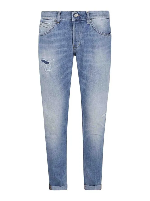 Dondup Pantalons Décontractés - Bleu - Bleu | UP232DS0107UIL5