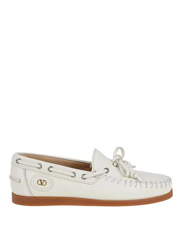 Valentino Garavani Chaussures À Lacets - Blanc | YS0K85PNJ098