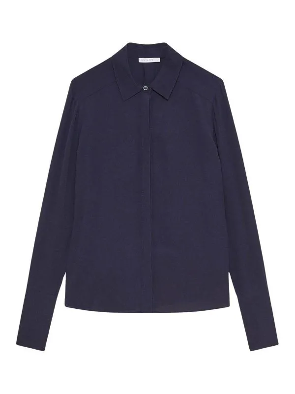 Patrizia Pepe Chemise - Bleu Foncé - Bleu Foncé | 8C0761A8I1C789