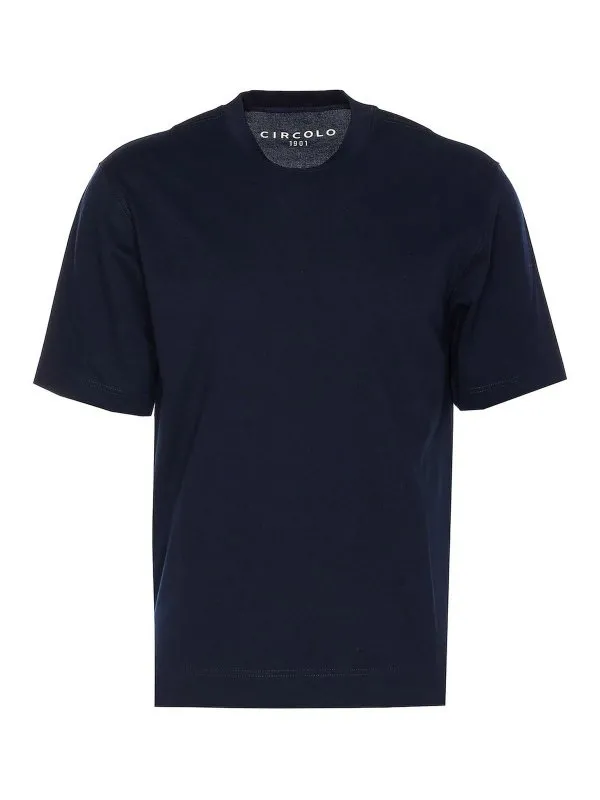 Circolo 1901 T-Shirt - Bleu - Bleu - Homme | CN4712BLUNAVY