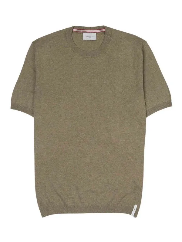 Brooksfield Pull Col Bateau - Vert Foncé - Homme | 203CB0050283