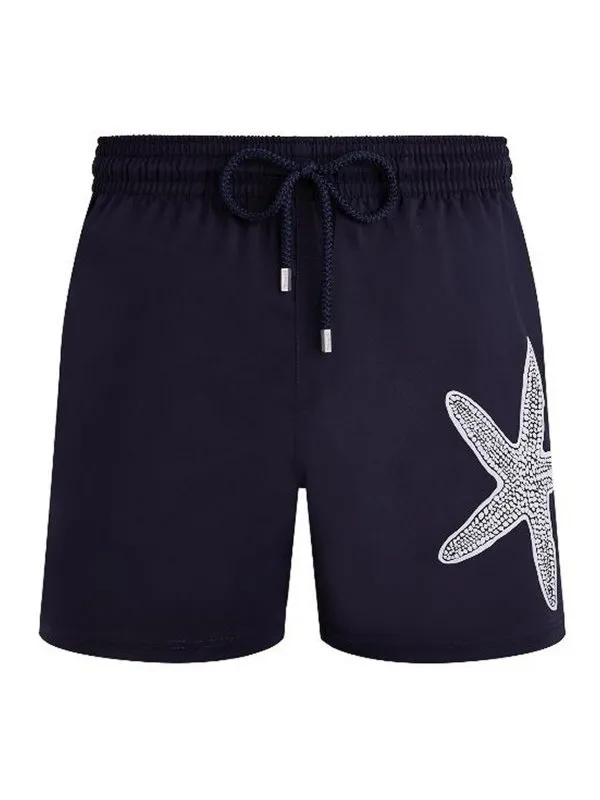 Vilebrequin Short De Bain - Bleu - Bleu - Homme | MOORISECE802N390