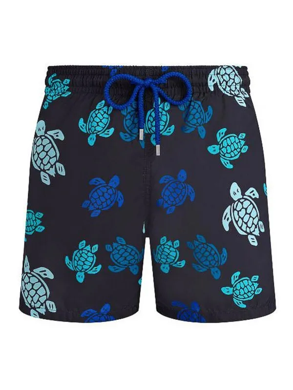 Vilebrequin Short De Bain - Noir - Bleu - Homme | MAHINAAJ336N990