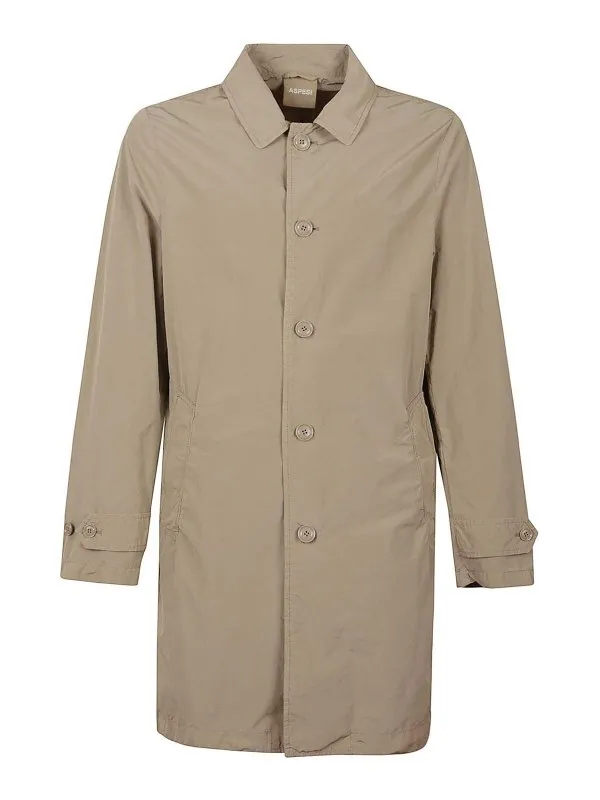 Aspesi Trench-Coat - Beige - Beige - Homme | I502F97385136
