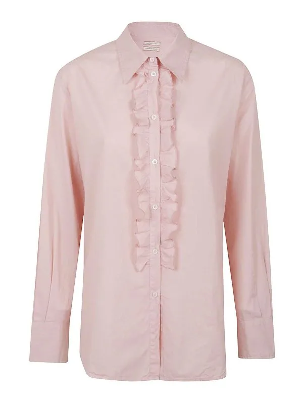Massimo Alba Chemise - Rose - Rose - Femme | M27D0GEMMAT0278U376