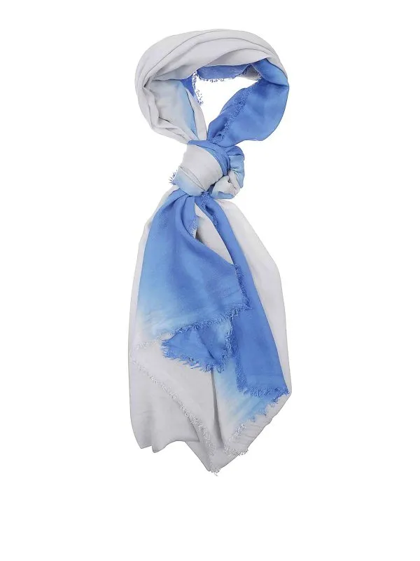 Faliero Sarti Étole - Bleu Clair - Bleu Clair | E25207695508