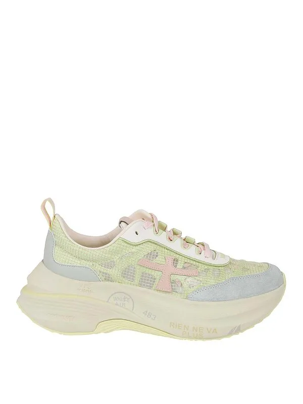 Premiata Baskets - Vert - Vert - Femme | HILL7505 | thebs.com