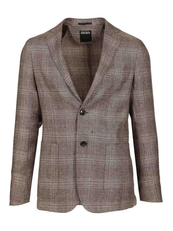 Zegna Veste Casual - Marron - Marron | 950727A91DNMG0950727A9