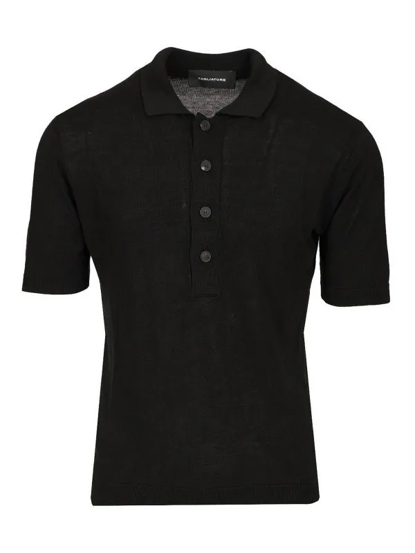 Tagliatore Polo - Noir - Noir - Homme | WILEYPWE2508NERO