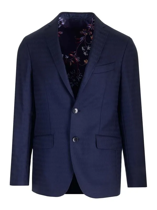 Etro Veste Casual - Bleu - Bleu - Homme | MRCA000699TJ221S8460