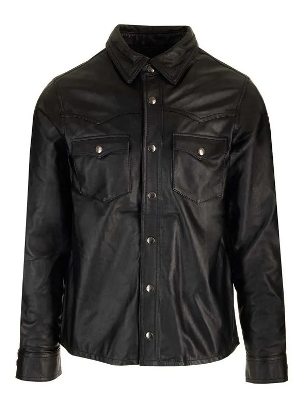 Giorgio Brato Chemise - Texas - Noir - Homme | GU24S20089NAPSNERO