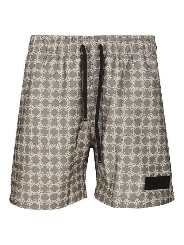 Amiri Short - Gris - Gris - Homme | AMSWTK1041BLACK | thebs.com