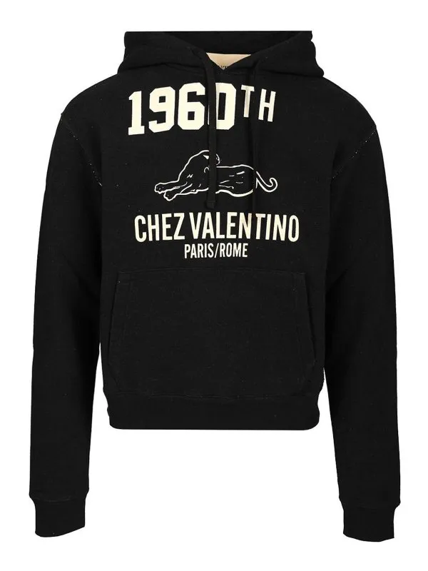 Valentino Garavani Sweat-Shirts - Noir - Noir | 7V3MF29MB1M9RA