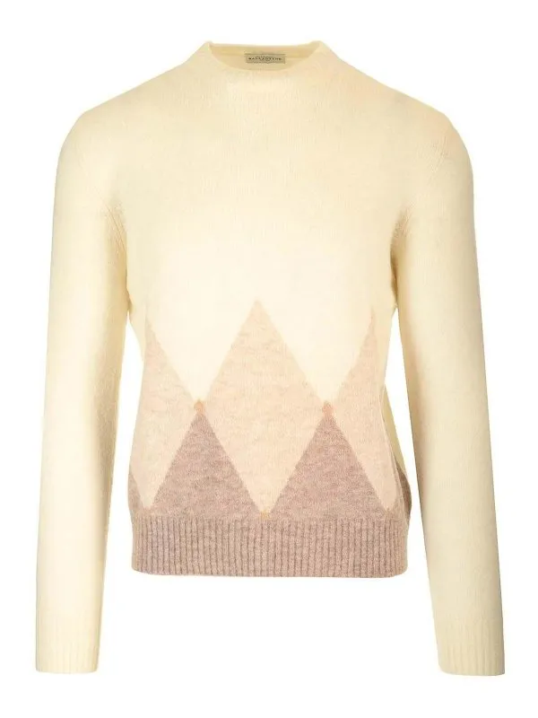 Ballantyne Pull Col Rond - Beige - Beige - Homme | B2P0007W15098230