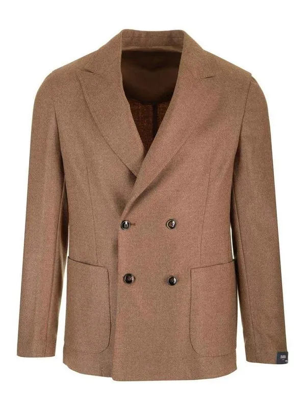 Barba Veste Casual - Marron - Marron - Homme | 430620008