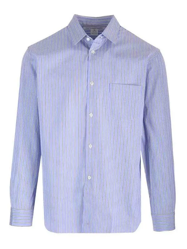 Comme Des Garcons Chemise - Bleu Clair - Bleu Clair | FZB125PER123
