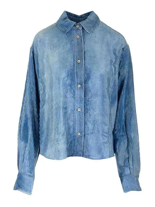 Forte Forte Chemise - Bleu - Bleu - Femme | 12856F46A5020