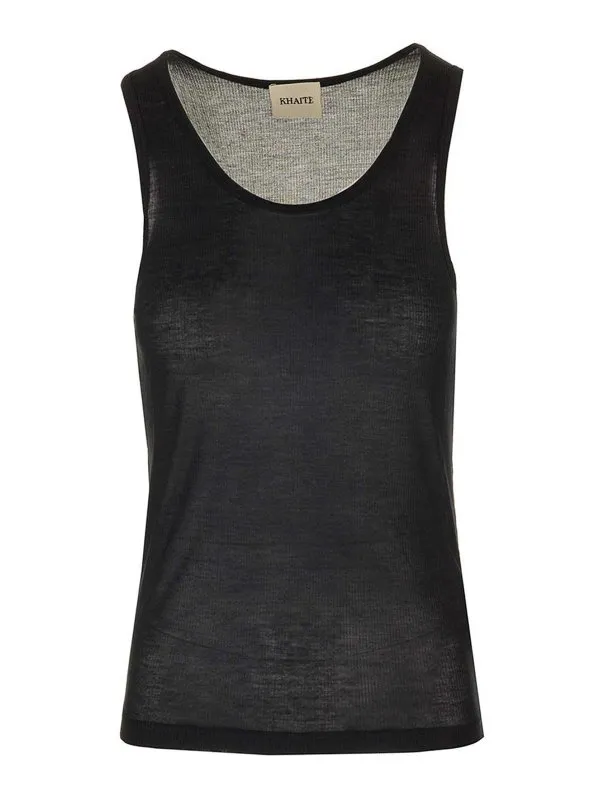 Khaite Top - Noir - Noir - Femme | 23414099200 | thebs.com