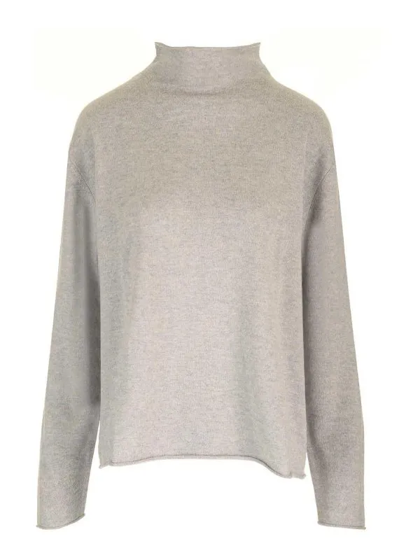 Lisa Yang Pull Col Rond - Clio - Gris - Femme | 2023001DO