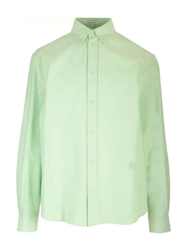 Loewe Chemise - Vert - Vert - Homme | H526Y05X714130
