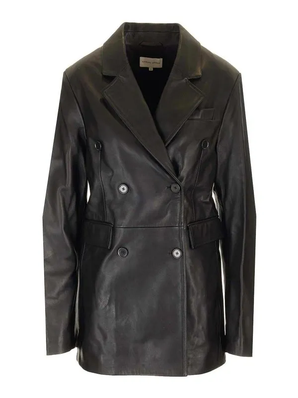 Loulou Studio Veste Casual - Noir - Noir - Femme | BENETRABLACK