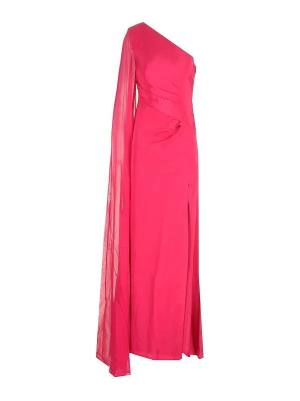 Roland Mouret Maxi Robe - Rose - Rose - Femme | RMPF24016GPPINK