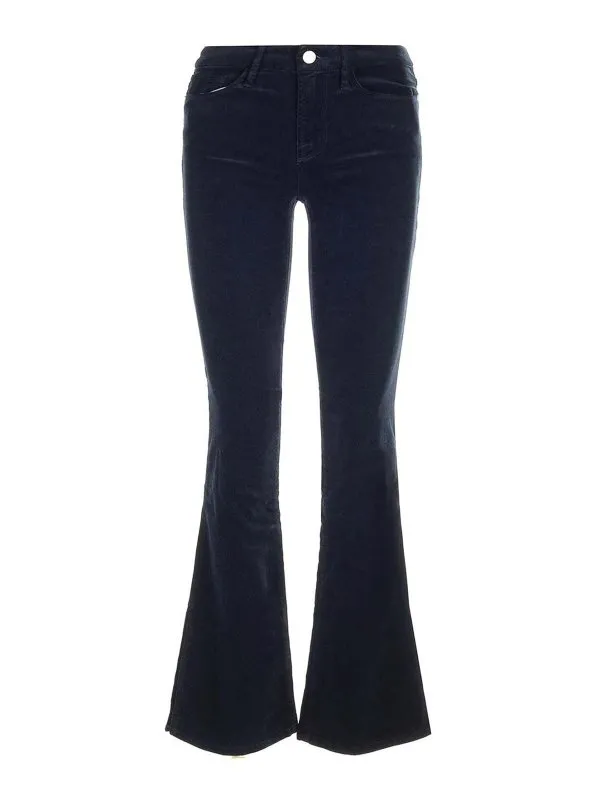 Frame Short - Bleu - Bleu - Femme | LMBOS820NAVY | thebs.com