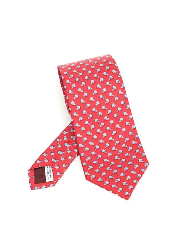 Ferragamo Cravate - Rouge - Rouge - Homme | 3512400779223FROSSO