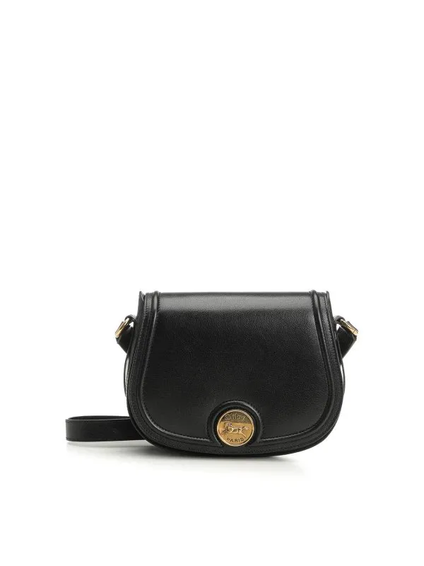 Chloe' Sac Bandoulière - Horse Medal - Noir | CH25AS790O37001