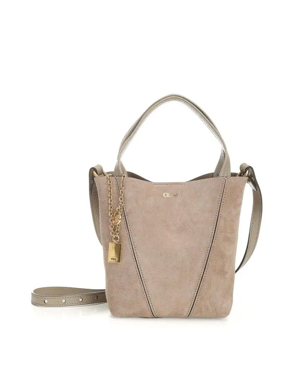 Chloe' Sac Bandoulière - Gris - Gris - Femme | CH25AS812P9923W