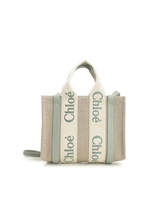 Chloe' Sac Bandoulière - Woody - Beige - Femme | CHC23AS397L1738T