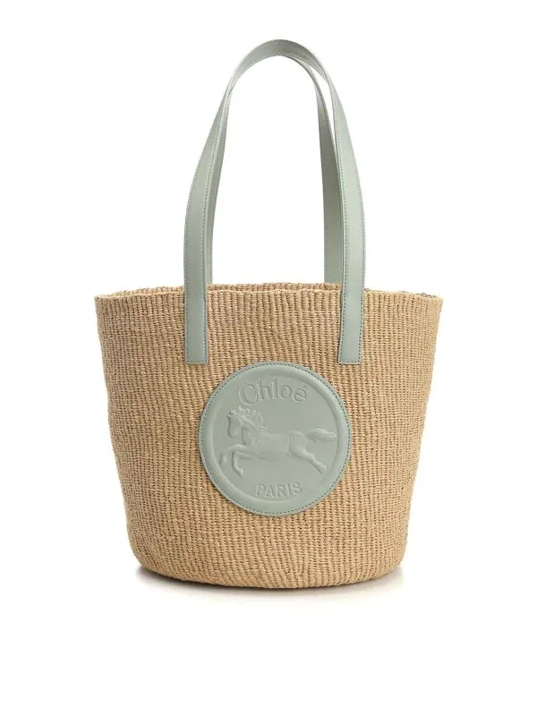 Chloe' Sac Bandoulière - Beige - Beige - Femme | CHC25SS591O8238T