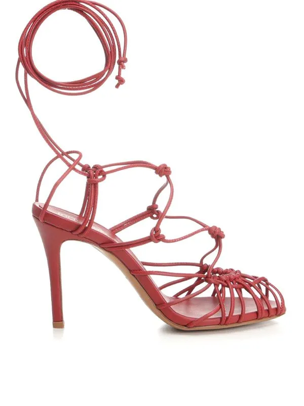 Forte Forte Sandales - Rouge - Rouge - Femme | 13690MYSHOESF47A2501