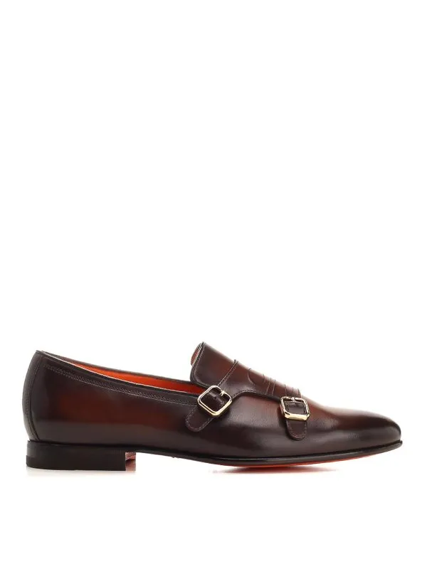 Santoni Mocassins - Marron - Marron | MCNC18789LA3BEORT50EORT50