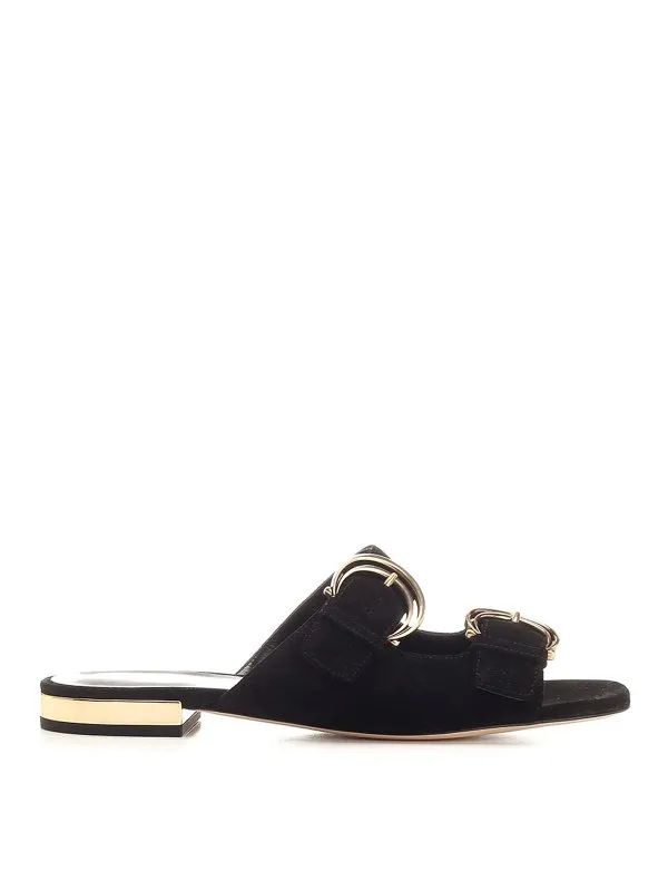 Chloe' Ballerines - Noir - Noir - Femme | CHC24A03BLZ001
