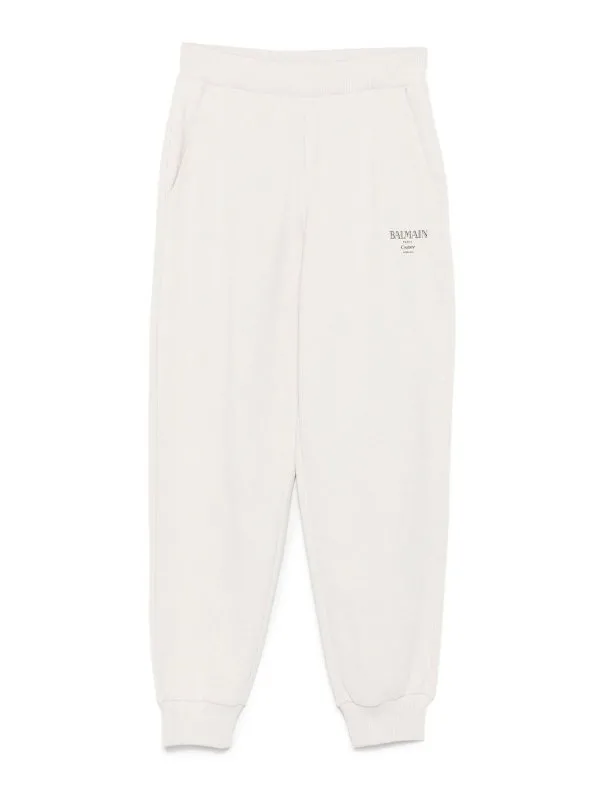 Balmain Pantalons De Sport - Beige - Beige | BX6P40Z3183107NE