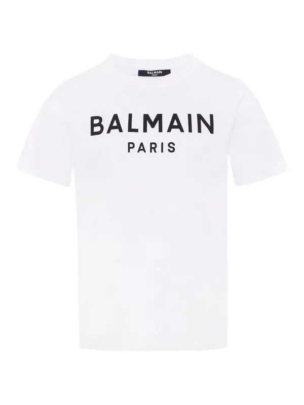 Balmain T-Shirt - Noir - Noir - Garçon | BX8P01Z3186100NE