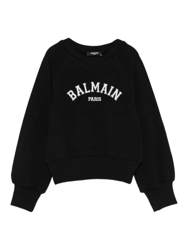 Balmain Sweat-Shirts - Blanc - Blanc - Fille | BX4B40Z3183930BC