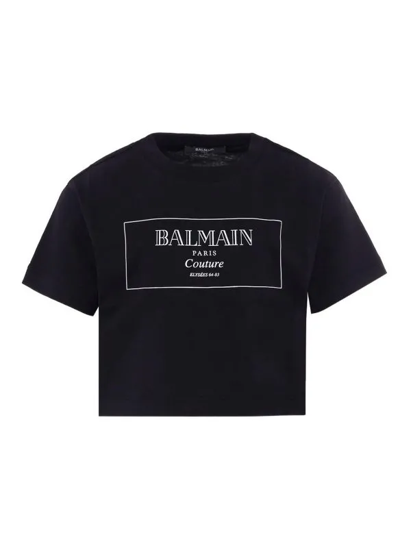 Balmain T-Shirt - Blanc - Blanc - Fille | BX8A21Z3186930BC