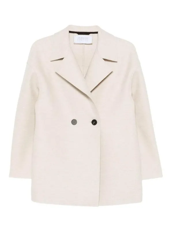 Harris Wharf London Manteau Court - Beige - Beige | AG2487MLK410X
