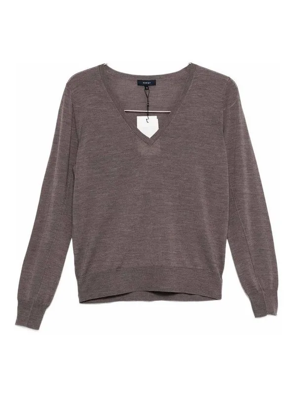 Soeur Pull Col Rond - Derek - Marron - Femme | PUL1605DEREKMAR25