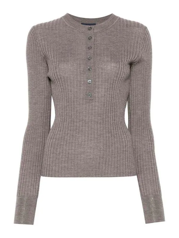 Soeur Pull Col Rond - Buffalo - Gris - Femme | PUL1608BUFFALOMAR25