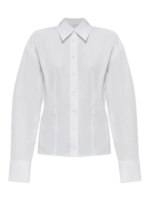 The Attico Chemise - Blanc - Blanc - Femme | 251WCH00043CCC052AA001
