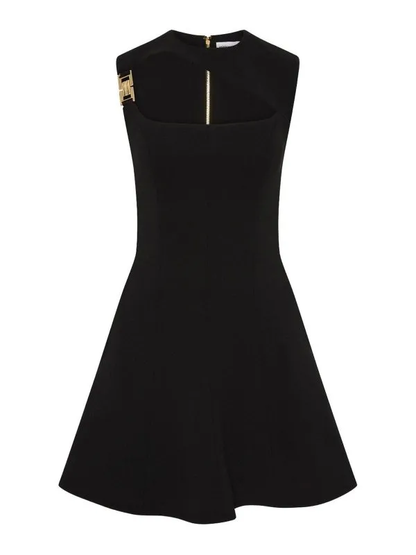 Rebecca Vallance Robe Courte - Freyja - Noir | 25021120FREYJABLK