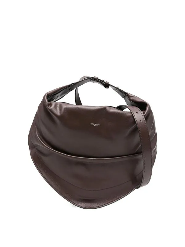 Federico Cina Sac Bandoulière - Tortellino | FCCOTHB0101CHOCOLATE