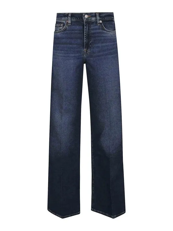 7 For All Mankind Jean Bootcut - Bleu - Bleu | 7U66SA91U7CSC