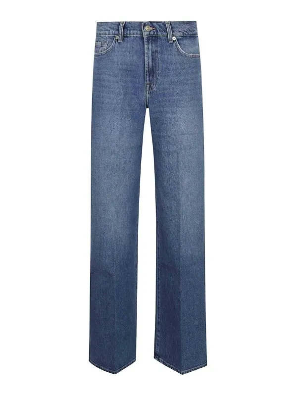 7 For All Mankind Jean Bootcut - Bleu - Bleu | 7UG20C65U7EPR