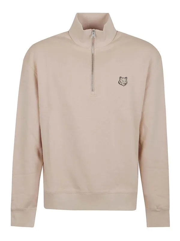 Maison Kitsuné Sweat-Shirts - Taupe - Taupe | OM00312KM0321P213